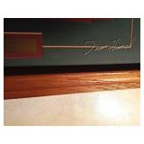 Signed framed "Complete Serenity" print by Jim Hansel