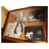 Framed Ted Nugent with Humble Pie concert poster and concert photos