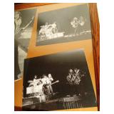 Framed Ted Nugent with Humble Pie concert poster and concert photos