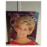 Tote of books about famous people, corvettes, tractors and more