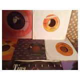 Rock n Roll 45 vinyl records including Prince and more