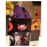Rock n Roll 45 vinyl records including Prince and more