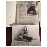 Kenny Rogers 10th Anniversary picture book, Neil Diamon 1987 tour book, Songwriter Ellis Paul story and1995 photo, Story and 1992 photo of Rodney Crowell