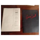 Kenny Rogers 10th Anniversary picture book, Neil Diamon 1987 tour book, Songwriter Ellis Paul story and1995 photo, Story and 1992 photo of Rodney Crowell