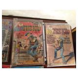 6 Freak brother comic books, 2 Billy The Kid 12cent comic books and Gene Autry 10 cent comic books