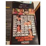 Vintage Northern American Beauty Portraits, 1981 Ridgid, 1989 Swimwear, 1993 NAPA calendars and more