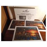 Jim Hansel US Beauty of America wildlife signed print collection