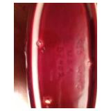 Red wing maroon leaf pattern