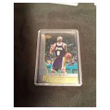 3 Kobe Bryant basketball cards in sleeves