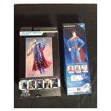 2021 Lex Luther 6" McFarlane Gold label collections and 12" Superman figurine