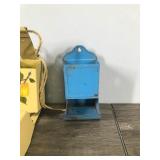 Vintage Match Box Holder & Metal Hanging 3 Tier Utensil Holder