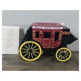 Wells Fargo Stage Coach Metal Bank