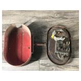 Vintage John Deere Amperes Gauge