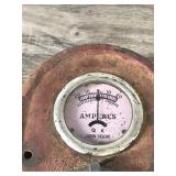 Vintage John Deere Amperes Gauge