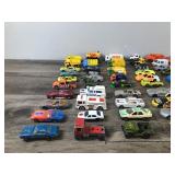 Lot of 100 Die Cast Collectible Cars & More