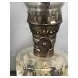 Lot of 4 Vintage oil Lamps - One Glows Green when Hit with a Black Light