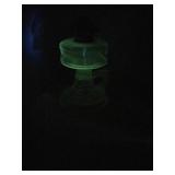 Lot of 4 Vintage oil Lamps - One Glows Green when Hit with a Black Light