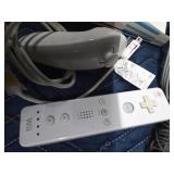 Wii with controllers and cords and manual