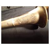 1920s-1930s Pedler Hoosier silver plated clarinet in its original case #27557