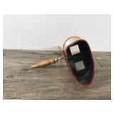 Vintage Antique Stereoscope Viewer Wood with Metal - Universal Photo Artco - Naperville, ILL