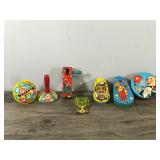 Lot of Vintage Toy Noise Makers and More