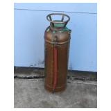 Vintage Copper / Brass Fire Extinguisher