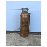 Vintage Copper / Brass Fire Extinguisher