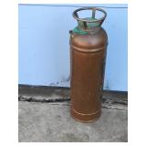 Vintage Copper / Brass Fire Extinguisher
