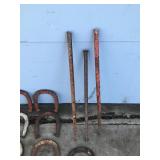 Horseshoes & Metal Stakes