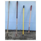 Lot of 6 Rakes