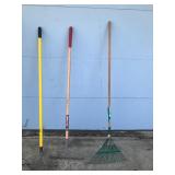 Lot of 6 Rakes
