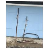 Lot of Vintage Tools - Grim Reaper - Shovel Trencher - Branch Cutter & Large Saw