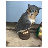 Lawn Ornaments - Owl - Bird - 3 Turtles - 2 Loons - Come Again Wood Sign - Large Flower Pot