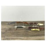 Lot of 4 Collectible Knives - see description for more info