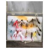 Bag of Fishing Bobbers - Plastic Case of Fly Fishing Flies & Tube It Tackle Tote New in the Package