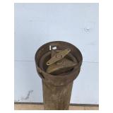 Vintage Military 155mm Howitzer Prop Steel Case