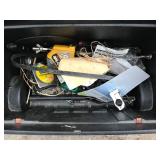 Black and Decker 2 Tier Master Cart Toolbox on Wheels full of Tools and Hardware