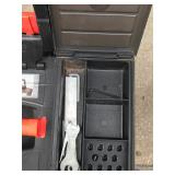 Black and Decker 2 Tier Master Cart Toolbox on Wheels full of Tools and Hardware