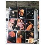 Binder Full of Collectible Trading Cards - Sturgis - Marvel - Teenage Ninja Mutant Turtles - Roger Rabbit -.E.T. - Dragon Lance - Batman and More - see pictures