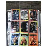 Binder Full of Collectible Trading Cards - Sturgis - Marvel - Teenage Ninja Mutant Turtles - Roger Rabbit -.E.T. - Dragon Lance - Batman and More - see pictures