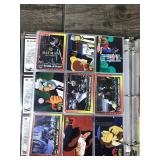 Binder Full of Collectible Trading Cards - Sturgis - Marvel - Teenage Ninja Mutant Turtles - Roger Rabbit -.E.T. - Dragon Lance - Batman and More - see pictures