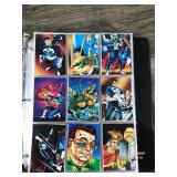 Binder Full of Collectible Trading Cards - Sturgis - Marvel - Teenage Ninja Mutant Turtles - Roger Rabbit -.E.T. - Dragon Lance - Batman and More - see pictures