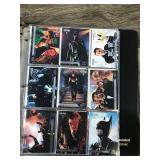 Binder Full of Collectible Trading Cards - Sturgis - Marvel - Teenage Ninja Mutant Turtles - Roger Rabbit -.E.T. - Dragon Lance - Batman and More - see pictures