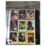 Binder Full of Collectible Trading Cards - Sturgis - Marvel - Teenage Ninja Mutant Turtles - Roger Rabbit -.E.T. - Dragon Lance - Batman and More - see pictures