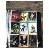 Binder Full of Collectible Trading Cards - Sturgis - Marvel - Teenage Ninja Mutant Turtles - Roger Rabbit -.E.T. - Dragon Lance - Batman and More - see pictures