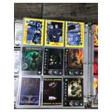 Binder Full of Collectible Trading Cards - Sturgis - Marvel - Teenage Ninja Mutant Turtles - Roger Rabbit -.E.T. - Dragon Lance - Batman and More - see pictures