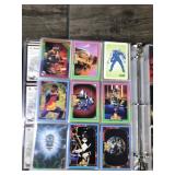 Binder Full of Collectible Trading Cards - Sturgis - Marvel - Teenage Ninja Mutant Turtles - Roger Rabbit -.E.T. - Dragon Lance - Batman and More - see pictures