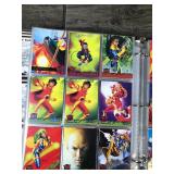 Binder Full of Collectible Trading Cards - Sturgis - Marvel - Teenage Ninja Mutant Turtles - Roger Rabbit -.E.T. - Dragon Lance - Batman and More - see pictures