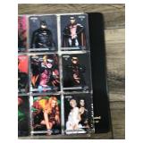 Binder Full of Collectible Trading Cards - Sturgis - Marvel - Teenage Ninja Mutant Turtles - Roger Rabbit -.E.T. - Dragon Lance - Batman and More - see pictures