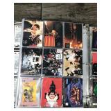 Binder Full of Collectible Trading Cards - Sturgis - Marvel - Teenage Ninja Mutant Turtles - Roger Rabbit -.E.T. - Dragon Lance - Batman and More - see pictures